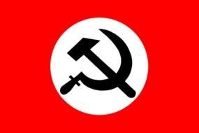 Russian Flag Symbol drawing