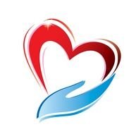 clipart of heart symbol in hand