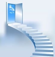 Going Up Stairs Clip Art N6