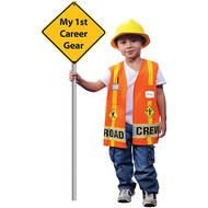 My First Career Gear Road Crew Halloween Costume Toddler Size 3 5
