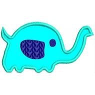 Elephant Applique Design