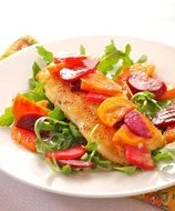 Halibut With Orange Sauce