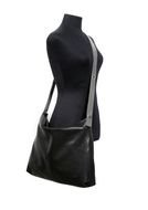 black shoulder bag