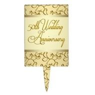50th Wedding Anniversary Cakes