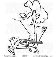 Beach Chair Drawing