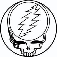 Grateful Dead Steal Your Face Logo drawing