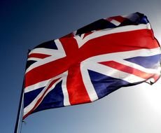 British Union Jack Flag drawing