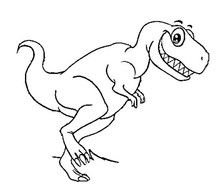 Dinosaur Coloring Pages N2
