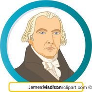 James Madison Clip Art N5
