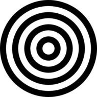 Black And White Target N2