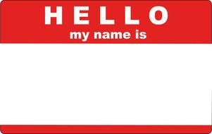 Hello My Name Is Stickers