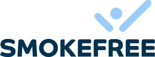 Smokefree, colorful logo