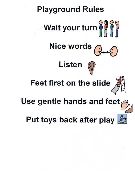 Rules for lap times with drawings