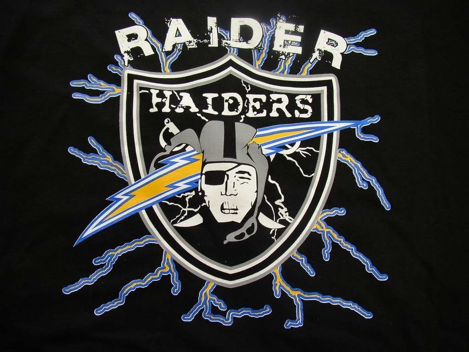 raider haiders logo drawing