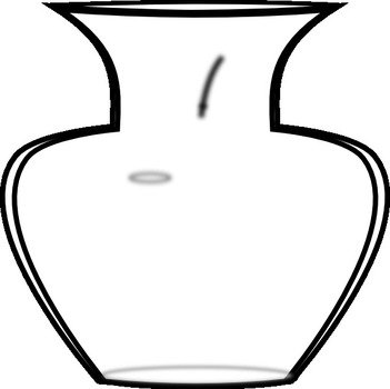 Vase Outline Clip Art