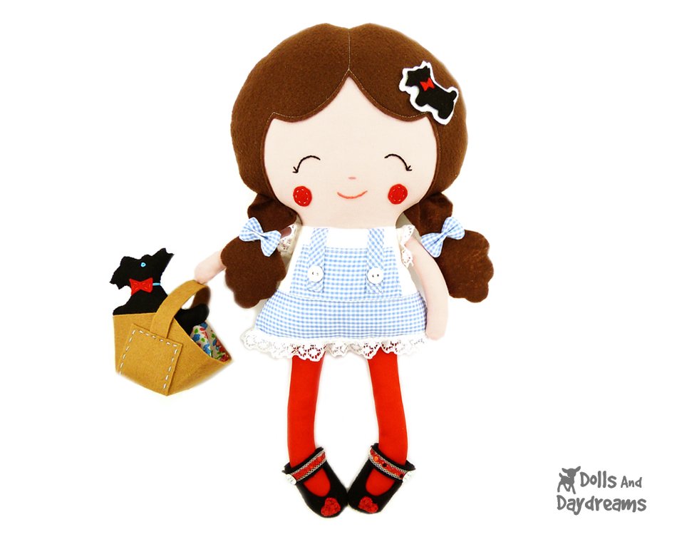 clipart of the Wizard Of Oz Dorothy Doll