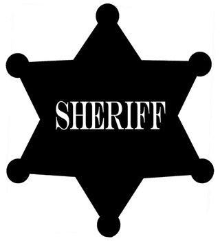 Cowboy Silhouette Clip Art Star