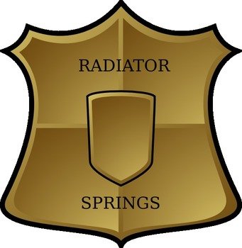 Gold Shield Clip Art N13