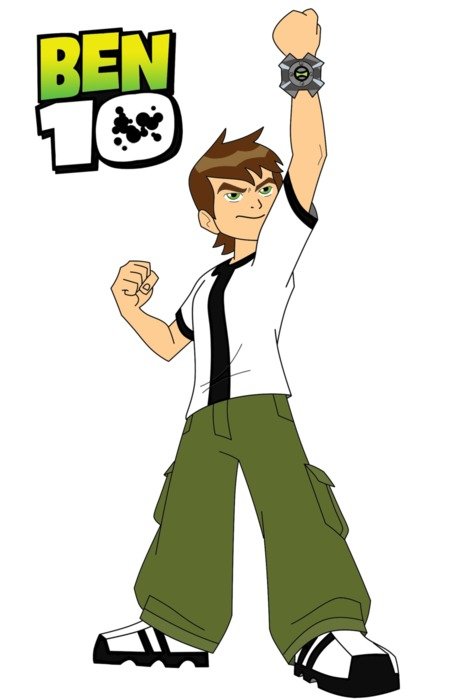 ben 10 character on white background