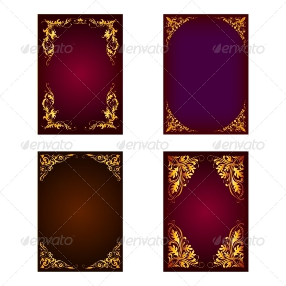 GraphicRiver Set Of Invitation Cards 8336385