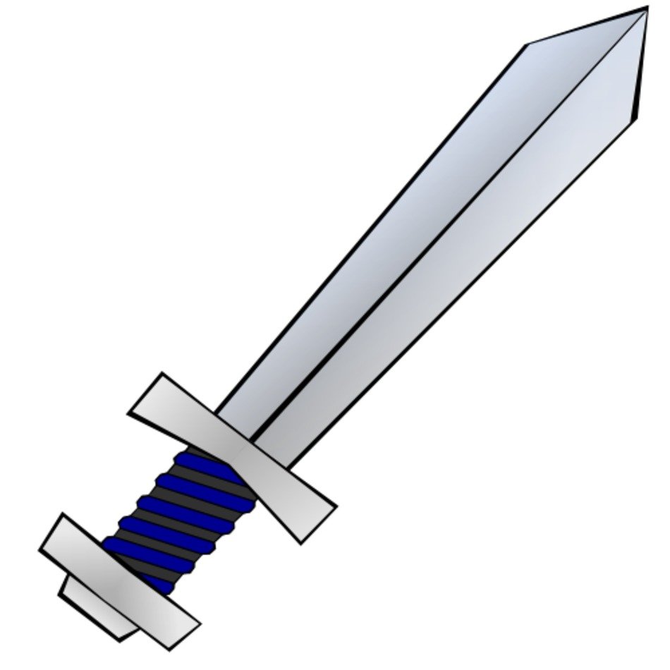 Cartoon Sword Clip Art N13