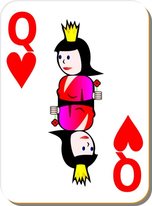 Queen Of Hearts Clip Art Free N4