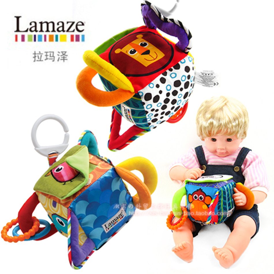 Gratis Verzending Multifunctionele Lamaze Baby Pluche Draaibank Hangen