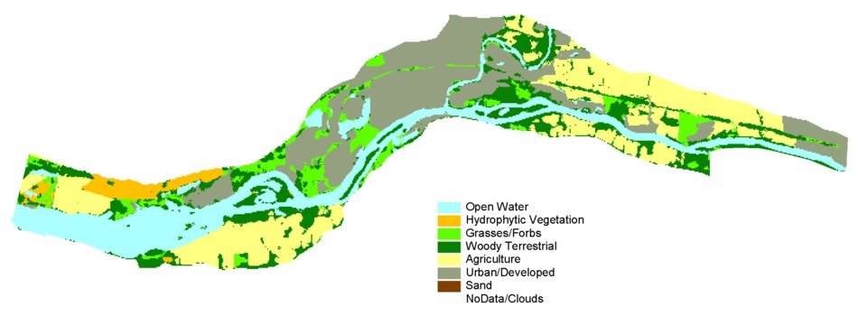 River Mile Marker Map