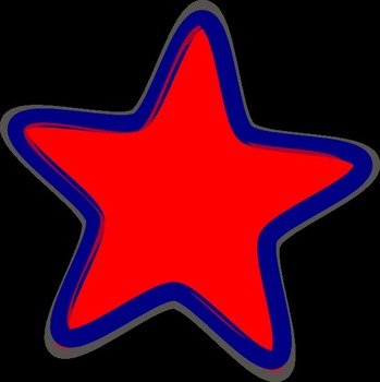 Red Star Clip Art N56