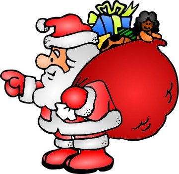Santa Claus Clip Art N111