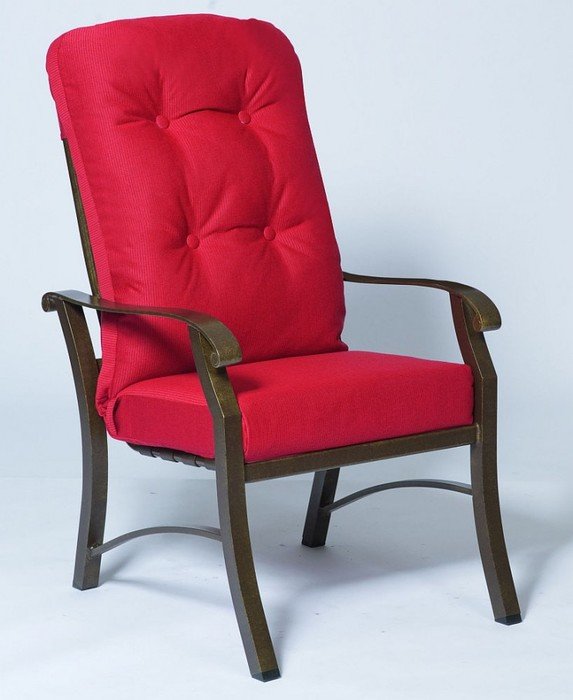 red Leather Dining Chairs