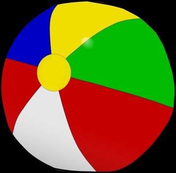 Beach Ball Clip Art N119