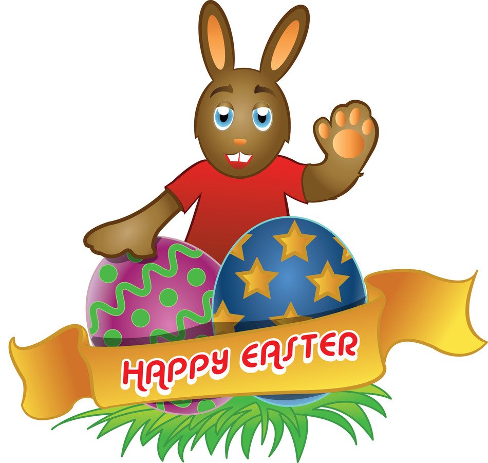 Happy Easter as a picture for clipart