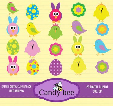 Happy Easter Egg Clip Art N12
