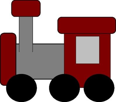 Red Train Clip Art N4