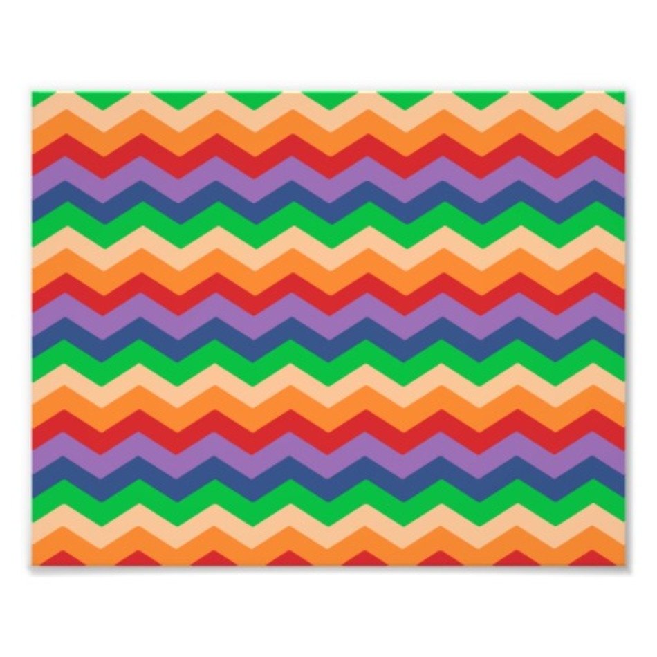 Rainbow Zig Zag N3