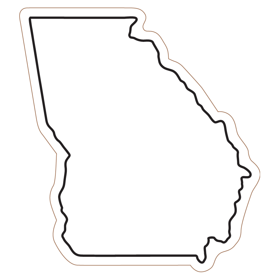 State Outline drawing free image download