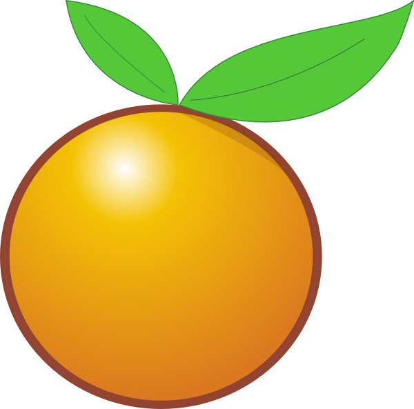 Orange Clip Art N64 free image download