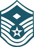 logo for the United States Air Force enlisted rank insignia