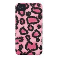 Pink And Black Cheetah Print