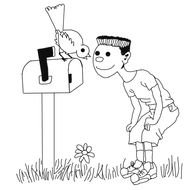 Classroom Mailbox Clip Art