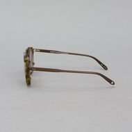 glasses on a white surface