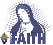 Year Of Faith as the inscription in the picture