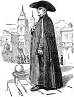 Spanish Priest drawing