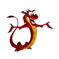 Mulan And Mushu Dragon