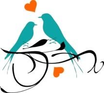 A Bird On Branch Clip Art N2