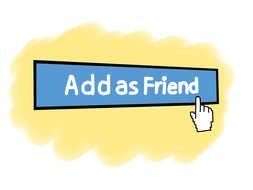 add as friend, banner