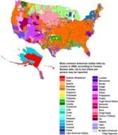 Native American Tribes Map N2