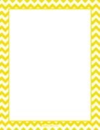 Yellow Chevron Border darwing