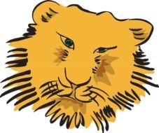 Tiger Face Clip Art N24
